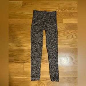 Spanx Seamless Leopard Leggings XS